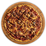 Hot Spicy Meat Pizza 